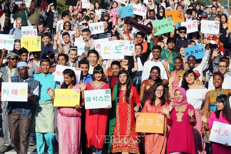 2천여 명의 외국인 유학생들에게 한국어교육을 진행하고 있는 계명대가 '2020 아세안 국가 대학생 초청 연수기관'한국어(학)분야 대학으로 선정됐다. /사진=계명대 제공