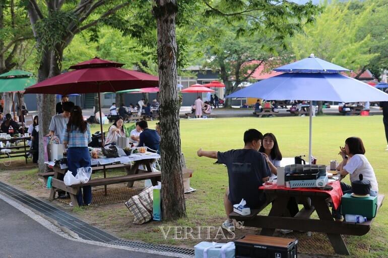  남해해성고가 3년만에 '해성 해피데이' 행사를 열었다. /사진=남해해성고 제공