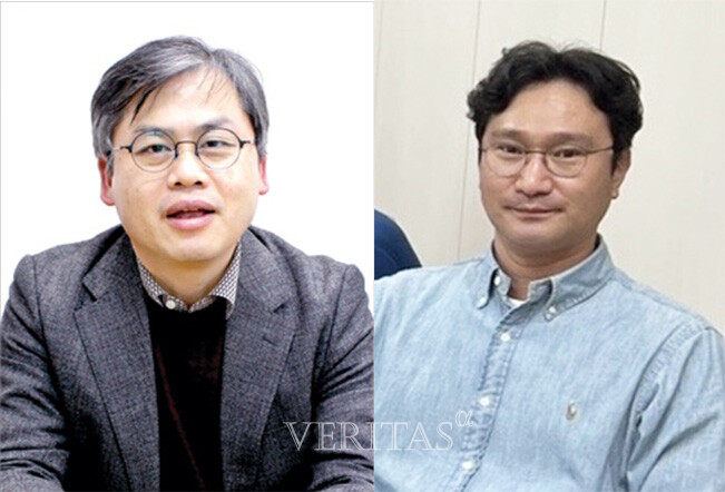 경상국립대 산학협력단은 지난달28일 케이아그로에 '바이오차 활용 육계사 전용 깔짚 제조 방법 및 활용 기술' 관련 기술을 이전계약을 체결했다. 서동철 교수, 김명철 대표(왼쪽부터) /사진=경상국립대 제공 