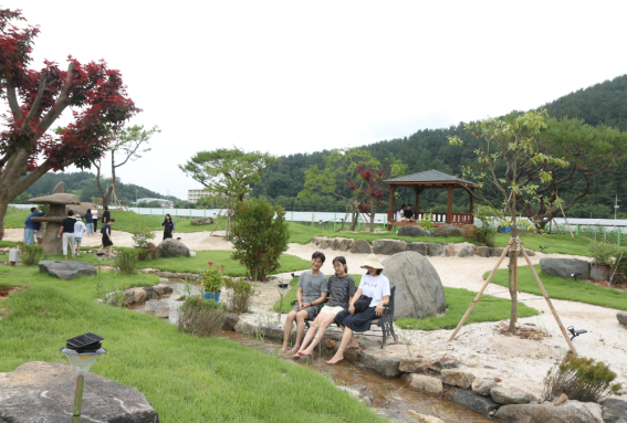 남해해성고가 13일 학업에 지친 학생들을 위해 ‘해성해피데이’ 행사를 실시했다고 밝혔다. /사진=남해해성고 제공