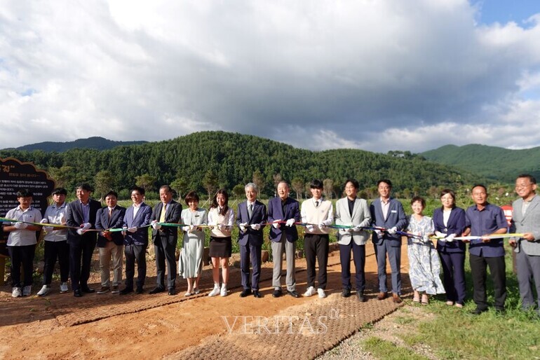 남해해성고가 28일 생태교육장과 스마트팜 개관식을 열고 압도적인 학교 환경을 자랑해 눈길을 끌었다. /사진=남해해성고 제공