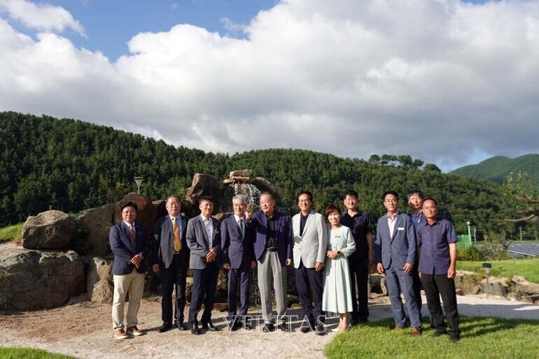 남해해성고가 28일 생태교육장과 스마트팜 개관식을 열었다. /사진=남해해성고 제공