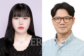 (왼쪽부터) 동국대 전자전기공학과 박지희 석사과정생, 김성준 교수 /사진=동국대 제공