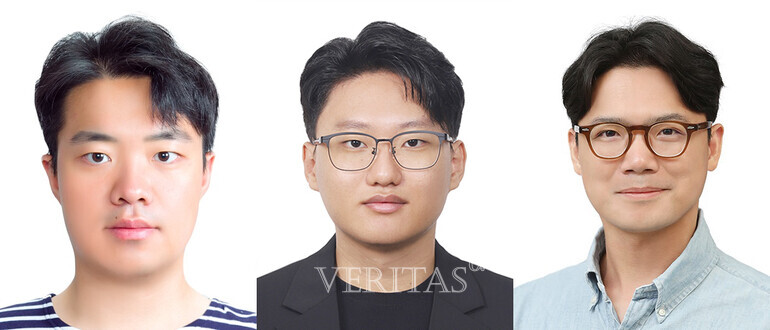왼쪽부터 박우현 동국대석사과정생(전자전기공학과), 김기문 석사과정생(전자전기공학과), 김성준 교수 /사진=동국대 제공